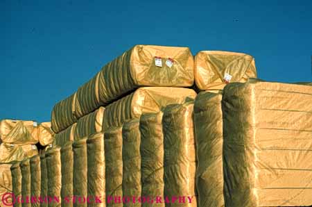 Stock Photo #6729: keywords -  agriculture angle bale baled bales block blocks california corner corners cotton crop crops farm farming farms horz package packaged packaging plastic process processing rectangle rectangular right ship shipping square stack stacked storage store synthetic