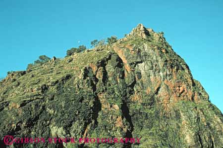 Stock Photo #7141: keywords -  california earth environment form formation geologic geological geology hard harden hardened horz klamath metamorphic metamorphism mountains nature physical pinnacle rock science strata stratum