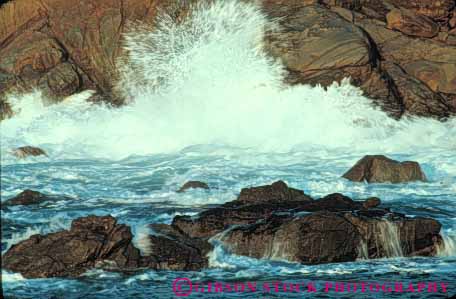 Stock Photo #7161: keywords - california coast coastal crashing earth environment erode erodes eroding erosion geologic geological geology horz intertidal marine nature ocean physical rock rocks rocky science sea shore shoreline splash spray surf turbulence turbulent turmoil water wave wet