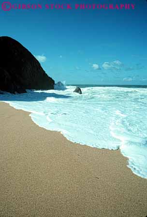 Stock Photo #7164: keywords -  beach california coast coastal deposit earth environment erode erodes eroding erosion geologic geological geology intertidal marine maritime nature ocean physical sand science sea sediment sedimentary sedimentation shore shoreline surf vert water wave wet