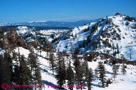 Stock Photo #7182: keywords -  alpine batholith california environment geologic geological geology granite horz lake landscape mountain nature outdoor peak peaks relief rock rugged scenery scenic ski slope slopes snow squaw tahoe terrain uplift valley wild wilderness winter