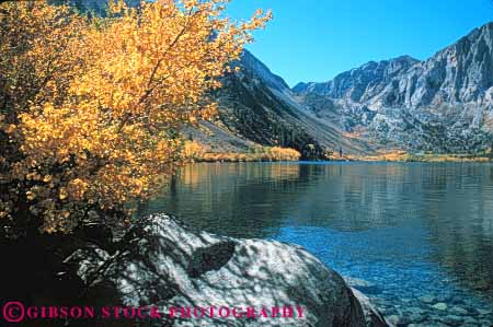 Stock Photo #7184: keywords -  alpine autumn batholith california color convict environment geologic geological geology granite horz lake landscape mountain mountains nature outdoor peak peaks relief rock rugged scenery scenic sierra terrain uplift wild wilderness