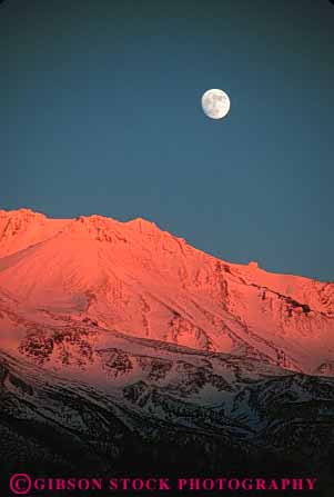 Stock Photo #7189: keywords -  abstract abstraction abstracts alpine barren california cascade cold desolate desolation dusk environment freeze freezing froze frozen geologic geological geology high hostile ice icy inhospitable landscape moon mount mountain mountains mt mt. nature orange outdoor peak peaks pink pristine range relief rock rugged scenery scenic shasta sky slope sloping snow steep summit sunset tall terrain uplift vert volcanic volcanism volcano volcanoes white wild wilderness winter