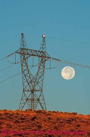 Stock Photo #7267: keywords -  celestial circle circular dawn dusk evening full moon morning night orbit round sky tower transmission vert