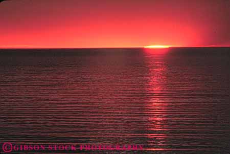 Stock Photo #7315: keywords - abstract abstraction abstracts dawn dusk horz lake michigan mood moody nature orange red reflect reflecting reflection reflects scenery scenic sun sunrise sunset superior warm water