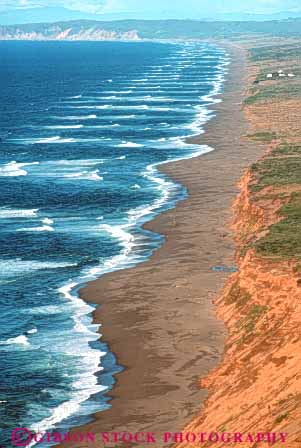 Stock Photo #7370: keywords -  beach california churn churning coast coastal continent deposit deposits edge elevate elevated environment erode eroded eroding erosion erosive landscape marine maritime national nature ocean pattern point reyes sand sea seascape seashore sediment sedimentary sediments shore shoreline surf vert water wave waves