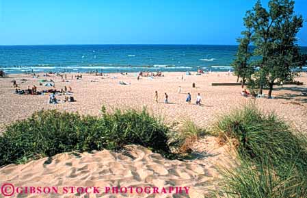 Stock Photo #7390: keywords -  beach coast coastal continent deposit deposits dunes edge environment erode eroded eroding erosion erosive horz indiana lake lakeshore landscape marine maritime michigan national nature ocean people sand sea seascape seashore sediment sedimentary sediments shore shoreline sunny sunshine surf water wave waves