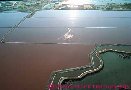 Stock Photo #7418: keywords -  above aerial aerials bay california dike diked earth environment evaporate evaporating evaporative extraction francisco habitat horz landscape lowland lowlands marsh mineral nature physical ponds resource resources salt saltwater san scenery scenic shallow water wet wetland wetlands