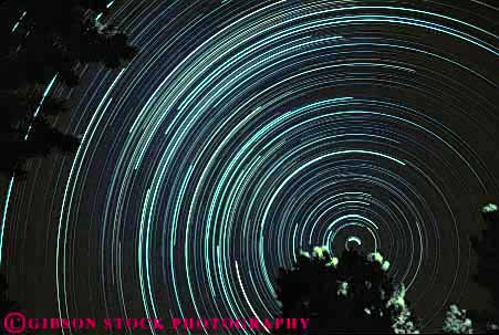Stock Photo #7448: keywords - abstract abstraction abstracts celestial centered dark earth earths evening exposure horz long morning motion move movement moving night north orbit rotate rotates rotating rotation solar space star stars streak streaks time tracks