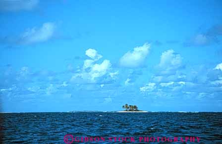 Stock Photo #7453: keywords -  alone getaway horz island islands isolate isolated land lonely privacy private remote retreat solitary solitude surround surrounded tropical water