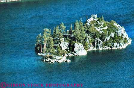 Stock Photo #7455: keywords - alone bay california emerald environment getaway horz island islands isolate isolated lake land landscape lonely nature privacy private remote scenery scenic solitary solitude surround surrounded tahoe water