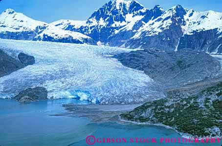 Stock Photo #7472: keywords -  aerial aerials alaska climate cold desolate desolation environment field freeze freezing frozen glacial glacier glaciers habitat horz ice icy mountain mountains national nature park remote snow weather wilderness winter