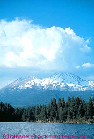 Stock Photo #13837: keywords -  adiabatic california climate cloud clouds condensate condense condensed condenses condensing cooling lake lakes moisture mount mountain mountains mt mt. over shasta sky vapor vert water weather