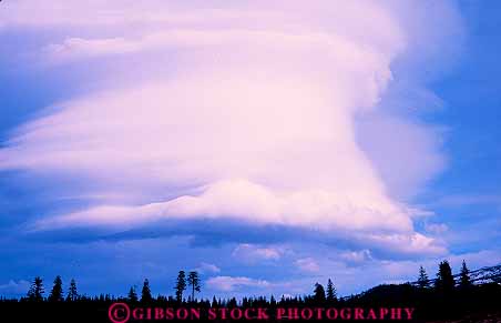 Stock Photo #13839: keywords - california climate cloud clouds condensate condense condensed condenses condensing form formation horz lenticular moisture sky type vapor water weather