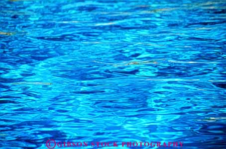 Stock Photo #3426: keywords - abstract blue gentle horz pattern pool reflection ripple water