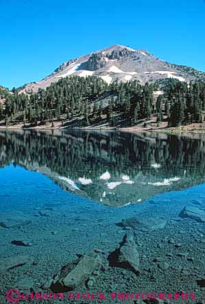 Stock Photo #7041: keywords -  abstract alone california calm cascade clean environment fresh freshness freshwater image lake landscape lassen mirror mood moody mount mountain mountains mt mt. national natural nature park peace peaceful pond pristine privacy private pure quiet reflect reflecting reflection reflects remote scenery scenic secluded serene serenity solitary solitude still umtrampled vert volcanic volcano volcanoes water wet wiild wilderness