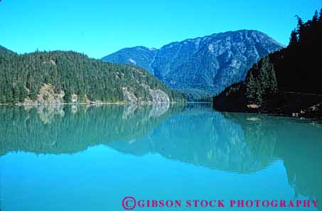 Stock Photo #7094: keywords -  beautiful beauty calm cascades clean diablo environment freshwater horz lake landscape national nature north park peaceful pond pretty pristine pure quiet reflect reflecting reflection reflects remote runoff scenery scenic sediment silt silty solitude still summer turbid turbidity washington water wet wild wilderness