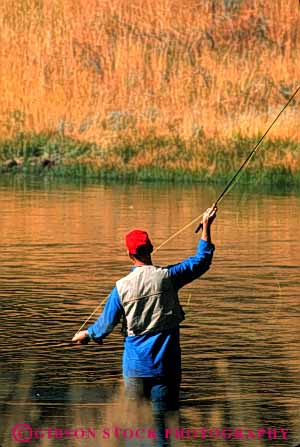 Stock Photo #5546: keywords -  alone cast catch fish fisherman fishermen fishing fly flyfish man outdoor outdoors outside recreation released river solitude sport stream summer vert water