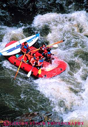 Stock Photo #5661: keywords -  adventure boat boater boating caerial california expedition float group inflatable inflate material orange outdoor outdoors outside paddle paddler paddlers paddling plastic raft rafting recreation river rubber salmon sport sports stream summer synthetic team thrill travel trip vacation vert water white