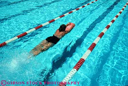 Stock Photo #5806: keywords -  cool exercise fun horz kick kicking lane lap laps outdoor outdoors outside play pool recreation refresh refreshing sport summer swim swimmer swimmers swimming training warm water wet woman workout