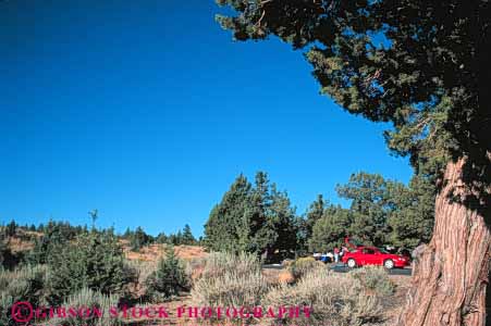 Stock Photo #5901: keywords -  adventure beds california camp camper camping car couple explore horz lava national outdoor outdoors outside park recreation red sport summer tent travel trip vacation