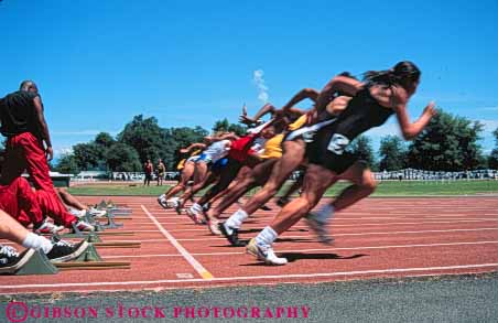 Stock Photo #5925: keywords -  action adult and athlete athletic athletics blur collage compete competing competition competitor condition conditioning contest event exercise field foot group health horz motion move movement moving outdoor outdoors outside race school skill speed sport sports start strength strong student summer team together track women womens workout