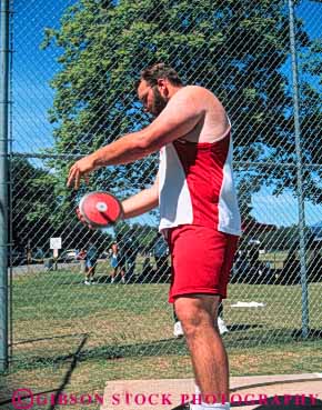 Stock Photo #5933: keywords -  adult and athlete athletic athletics collage compete competing competition competitor condition conditioning contest discus disk event exercise field health male outdoor outdoors outside round school skill speed sport sports strength strong student summer team throw thrower track vert workout