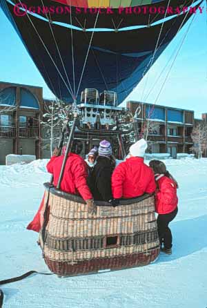 Stock Photo #6019: keywords -  aerial air balloon ballooning basket calm co color colorado colorful drift elevate elevated equilibrium float fly flyer flying glide gravity heat hot lift lifting off overhead passenger passengers peaceful quiet recreation ride rise rising solitary solitude sport sports tour vert view winter your