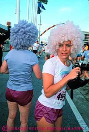 Stock Photo #6204: keywords -  bay bizarre breakers ca california compete competing competition competitor contest costume costumed cute different foot francisco funny people race racers racing run runners running runs san unusual vert