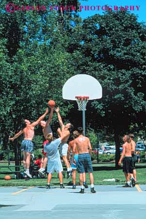 Stock Photo #6261: keywords -  action agile agility backboard ball basket basketball compete competing competition competitor contest cooperate cooperating cooperation dribble effort exercise exert exertion fit fitness fun game health hoop male man men motion move movement moving outdoor outdoors outside pass physical physically play recreation score shoot shot skin sport sports summer tan team vert