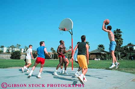 Stock Photo #6262: keywords - action african agile agility american backboard ball basket basketball black compete competing competition competitor contest cooperate cooperating cooperation dribble effort ethnic exercise exert exertion fit fitness fun game health hoop horz men minority mixed motion move movement moving outdoor outdoors outside pass physical physically play recreation score shoot shot skill sport sports summer team