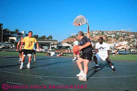 Stock Photo #6263: keywords -  action african agile agility american backboard ball basket basketball beach black ca california compete competing competition competitor contest cooperate cooperating cooperation dribble effort ethnic exercise exert exertion fit fitness fun game health hoop horz laguna men minority mixed motion move movement moving outdoor outdoors outside pass physical physically play recreation score shoot shot skill sport sports summer team