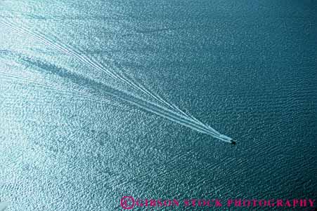 Stock Photo #10792: keywords -  aerial aerials alone boat boating cruising horz motorboat motorboats ocean open recreation remote sea solitary solitude space sport wake water yacht yachts