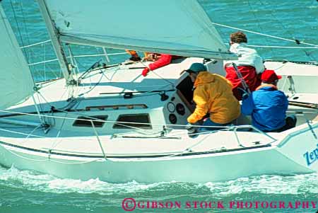 Stock Photo #10795: keywords - bay boat boating boats california crew francisco horz recreation sail sailboat sailboats sailing san sport water