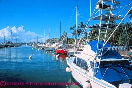 Stock Photo #10804: keywords - boat boats harbor harbors hawaii horz lahaina marina marinas maui moor moored