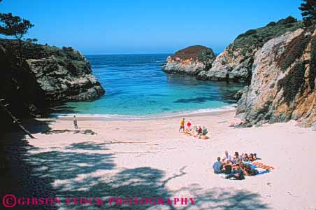 Stock Photo #10837: keywords - (near ) beach beaches california carmel china coast coastal habitat horz lobos monterey near ocean parks people point preserve public reserve sand sandy sea seashore shore shoreline state water