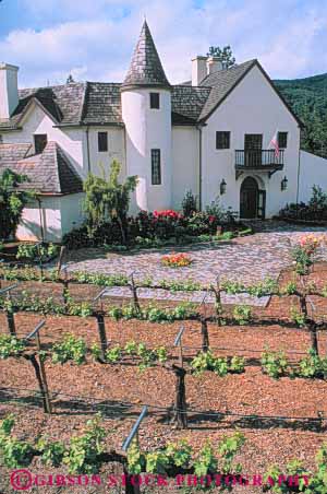 Stock Photo #10846: keywords - (near ) architecture attraction building california carmel chateau destination julian monterey near tourist travel vert vine vines vineyard vineyards wine wineries winery wines