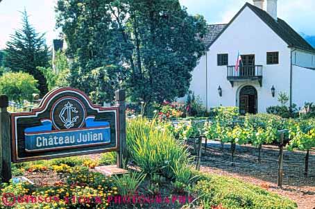 Stock Photo #10848: keywords - (near ) architecture attraction building california carmel chateau destination horz julian monterey near tourist travel wine wineries winery wines