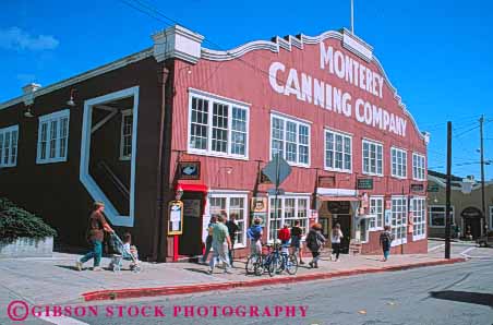 Stock Photo #10867: keywords - attraction building california cannery coast coastal destination horz monterey people resort resorts row seashore shore shoreline summer tourist travel travelers water