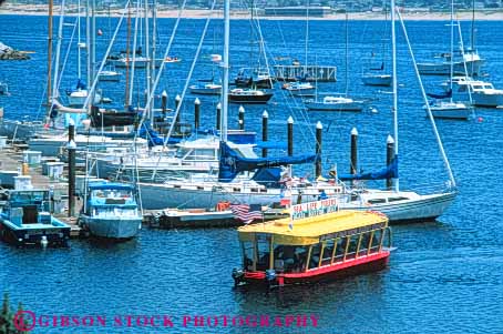Stock Photo #10884: keywords -  boat boats bottom california glass harbor harbors horz in marina marinas monterey moor moored port tour touring tours
