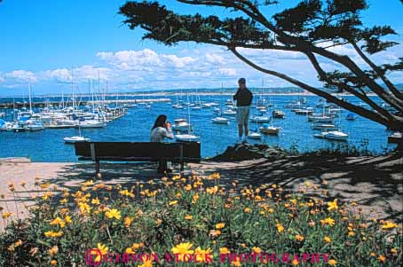 Stock Photo #10890: keywords - attraction california coast coastal couple destination fun harbor harbors horz marina marinas monterey play playing pleasure recreation seashore shore shoreline tourist travel