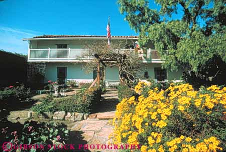 Stock Photo #10892: keywords -  american building california casa era historic history horz mexican monterey old park preserve preserved site sites soberanes spanish state vintage
