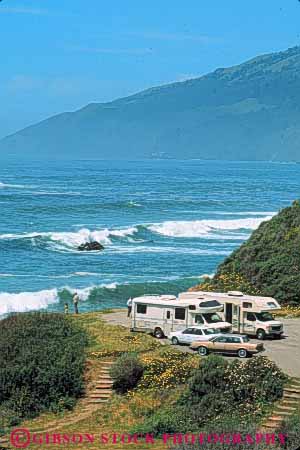Stock Photo #10912: keywords - access beach big california campers car cars coast coastal highway landscape landscapes monterey near ocean one park parked parking people recreational rv rvs scenery scenic sea seashore shore shoreline sur surf vehicles vert