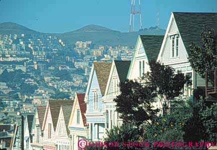 Stock Photo #10532: keywords - array buildings california communities community crowd crowded elevate elevated francisco homes horz houses housing lots many neighborhood neighborhoods pattern patterns pointed pyramids repeat repeats repetition residential roof row rows san serial shape shapes triangle triangles urban urbanization urbanize urbanized view