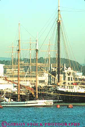 Stock Photo #10553: keywords -  american americana antique california collection float floating francisco historic historical history maritime mast masts museum museums national old park parks preserve preserved preserving restore restored restores restoring rigging san ship ships site sites vert vintage wharf wharfs
