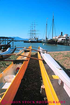 Stock Photo #10560: keywords - american americana antique california canoe canoes collection float floating francisco historic historical history maritime museum museums national old outrigger park parks preserve preserved preserving restore restored restores restoring san ship ships site sites vert vintage wharf wharfs