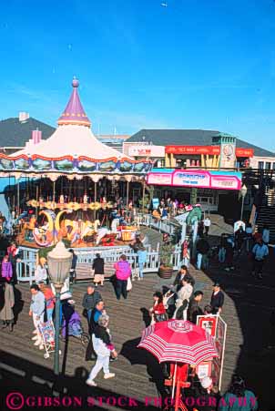 Stock Photo #10563: keywords -  attraction bay business businesses california carousel carousels francisco mall malls nine pier retail retailers san shoppers shopping shops store stores thirty thirtynine tourist tourists traveler travelers vert waterfront