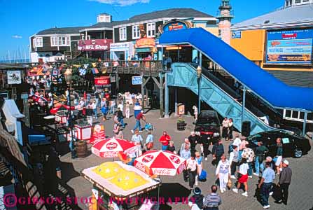 Stock Photo #10568: keywords -  attraction bay business businesses california crowd crowded francisco horz mall malls nine people pier retail retailers san shoppers shopping shops store stores thirty thirtynine tourist tourists traveler travelers waterfront
