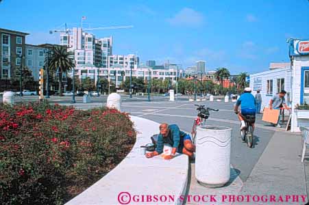 Stock Photo #10574: keywords - beach california city embarcadero francisco horz landscape municipal park parks people project public relax relaxing renewal san scenery scenic south street streets urban waterfront