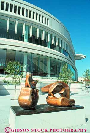 Stock Photo #10609: keywords -  architecture auditorium building buildings california davies design francisco hall metal modern municipal public san sculpture sculptures style symphony vert